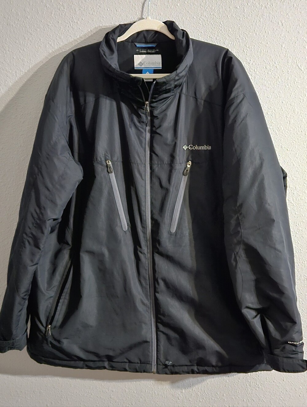 Men's Columbia Antimony IV Winter Jacket, Black, XXL